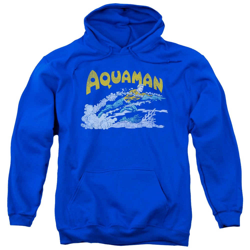Aquaman Aqua Swim - Pullover Hoodie Pullover Hoodie Aquaman   