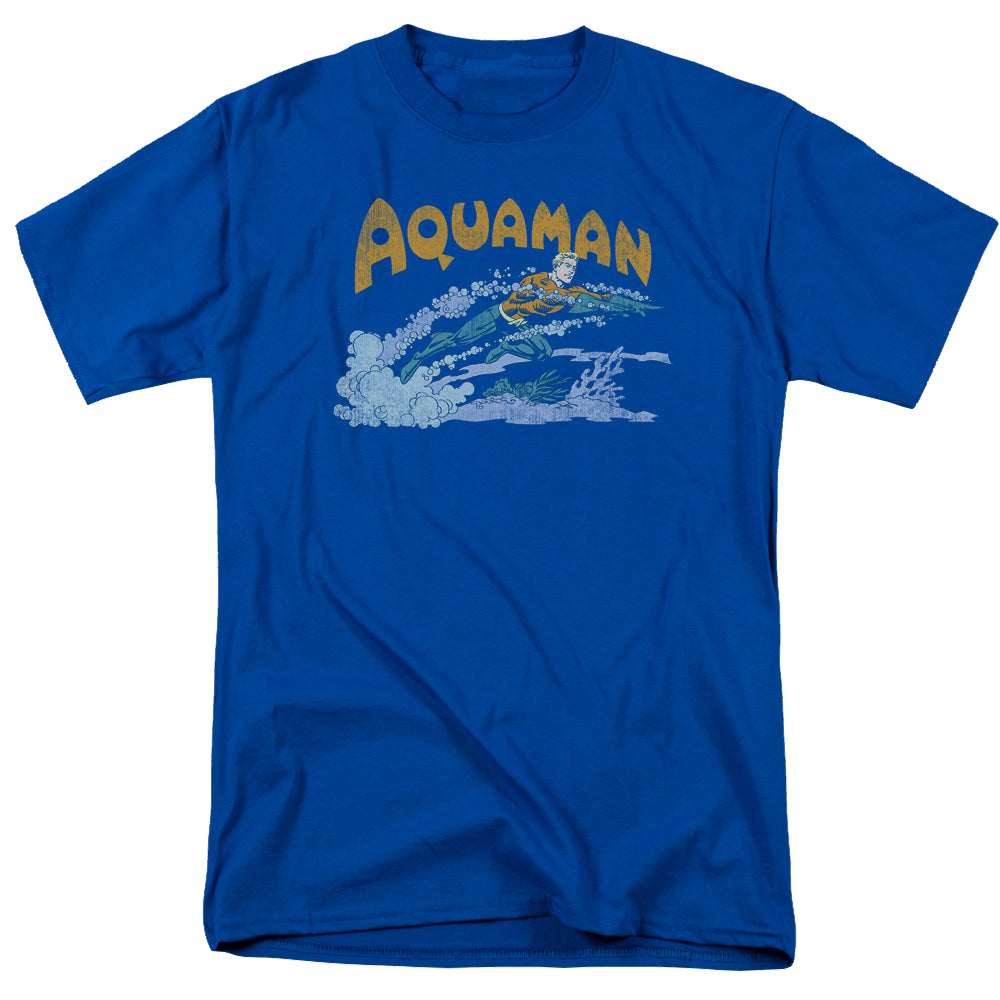 Aquaman Aqua Swim - Men's Regular Fit T-Shirt Men's Regular Fit T-Shirt Aquaman   