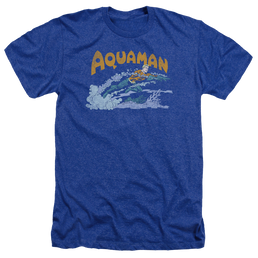 Aquaman Aqua Swim - Men's Heather T-Shirt Men's Heather T-Shirt Aquaman   