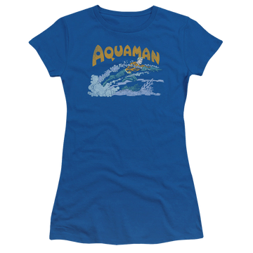 Royal juniors t-shirt with Aquaman Aqua Swim graphic