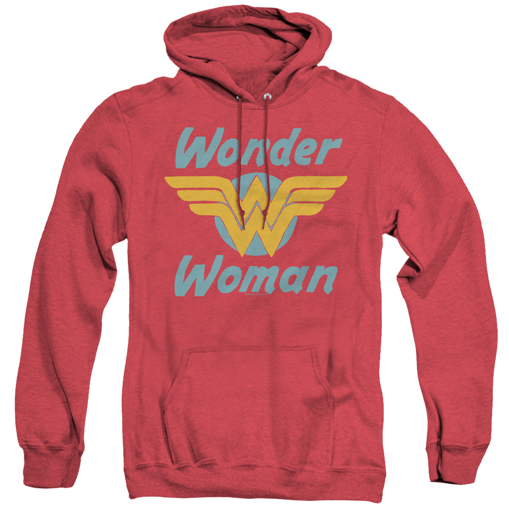 Wonder Woman Wonder Wings - Heather Pullover Hoodie Heather Pullover Hoodie Wonder Woman   