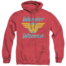 Wonder Woman Wonder Wings - Heather Pullover Hoodie Heather Pullover Hoodie Wonder Woman   