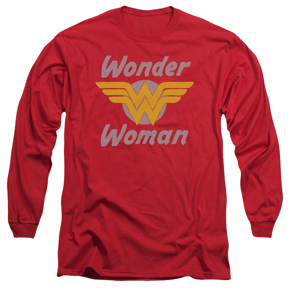 DC Comics Wonder Wings - Men's Long Sleeve T-Shirt Men's Long Sleeve T-Shirt Wonder Woman   