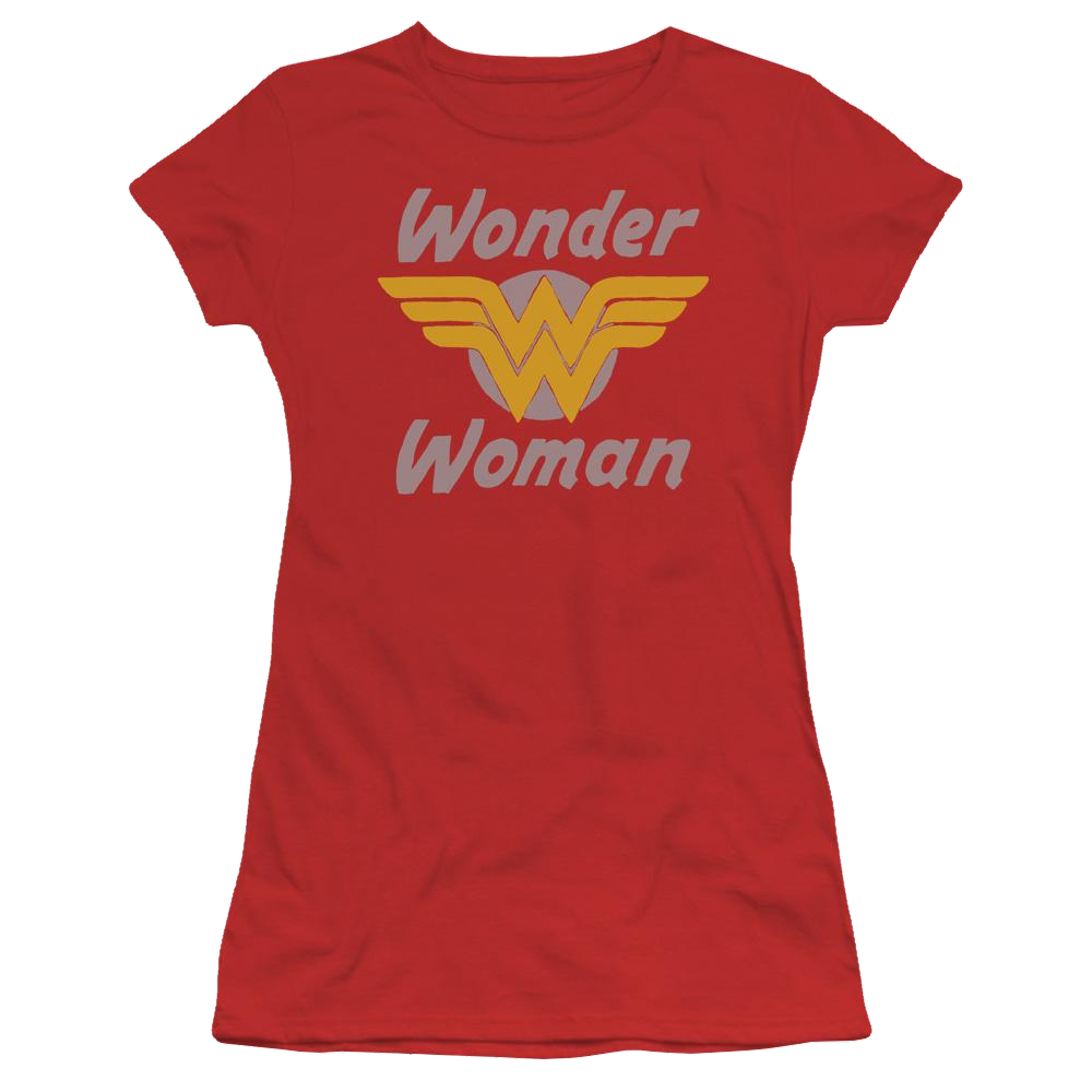 DC Comics Wonder Wings - Juniors T-Shirt Juniors T-Shirt Wonder Woman   