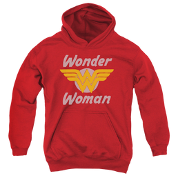 Wonder Woman Wonder Wings - Youth Hoodie Youth Hoodie (Ages 8-12) Wonder Woman   