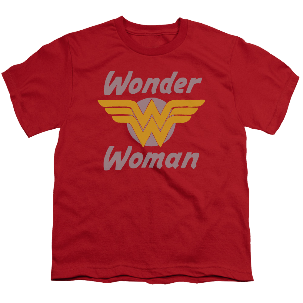 Wonder Woman Wonder Wings - Youth T-Shirt Youth T-Shirt (Ages 8-12) Wonder Woman   