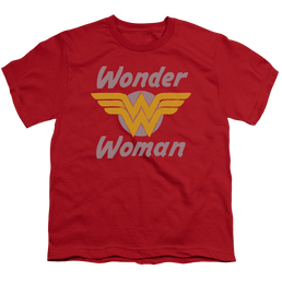 Wonder Woman Wonder Wings - Youth T-Shirt Youth T-Shirt (Ages 8-12) Wonder Woman   
