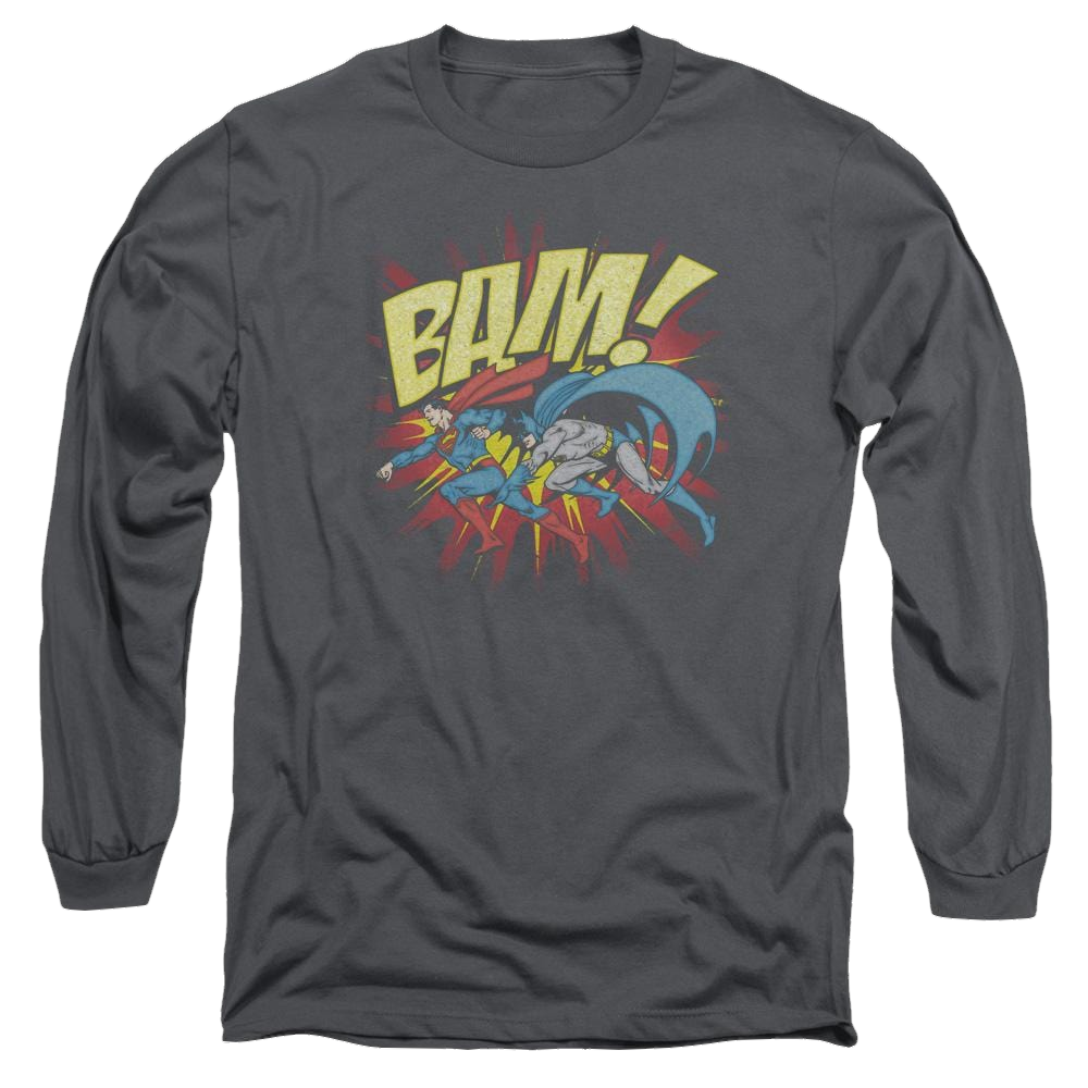 DC Comics Bam - Men's Long Sleeve T-Shirt Men's Long Sleeve T-Shirt Superman   