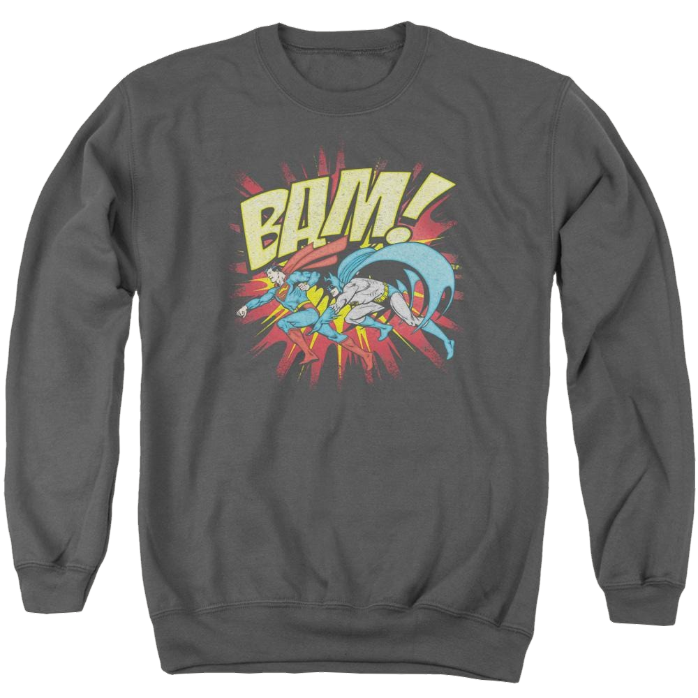 DC Comics Bam - Men's Crewneck Sweatshirt Men's Crewneck Sweatshirt Superman   