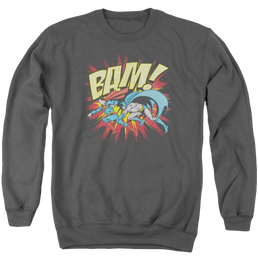 DC Comics Bam - Men's Crewneck Sweatshirt Men's Crewneck Sweatshirt Superman   