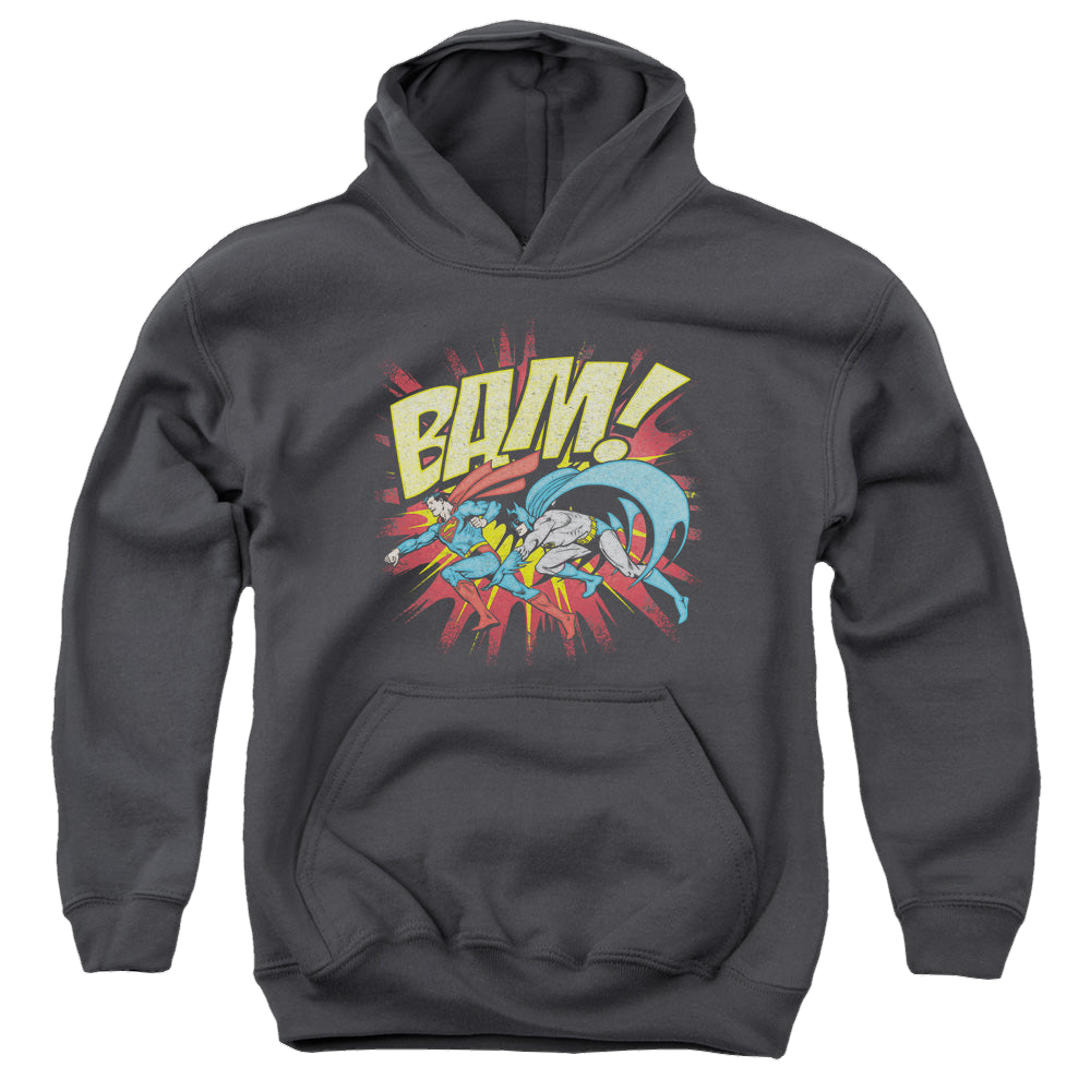 Superman Bam - Youth Hoodie Youth Hoodie (Ages 8-12) Superman   