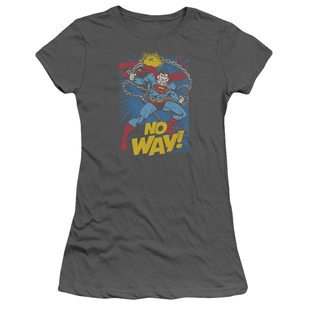 DC Comics No Way - Juniors T-Shirt Juniors T-Shirt Superman   