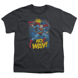 Superman No Way - Youth T-Shirt Youth T-Shirt (Ages 8-12) Superman   