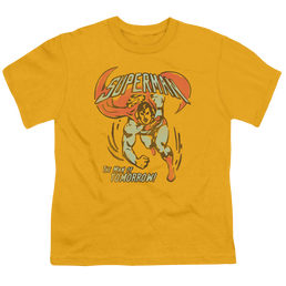 Superman Tomorrow Man - Youth T-Shirt Youth T-Shirt (Ages 8-12) Superman   