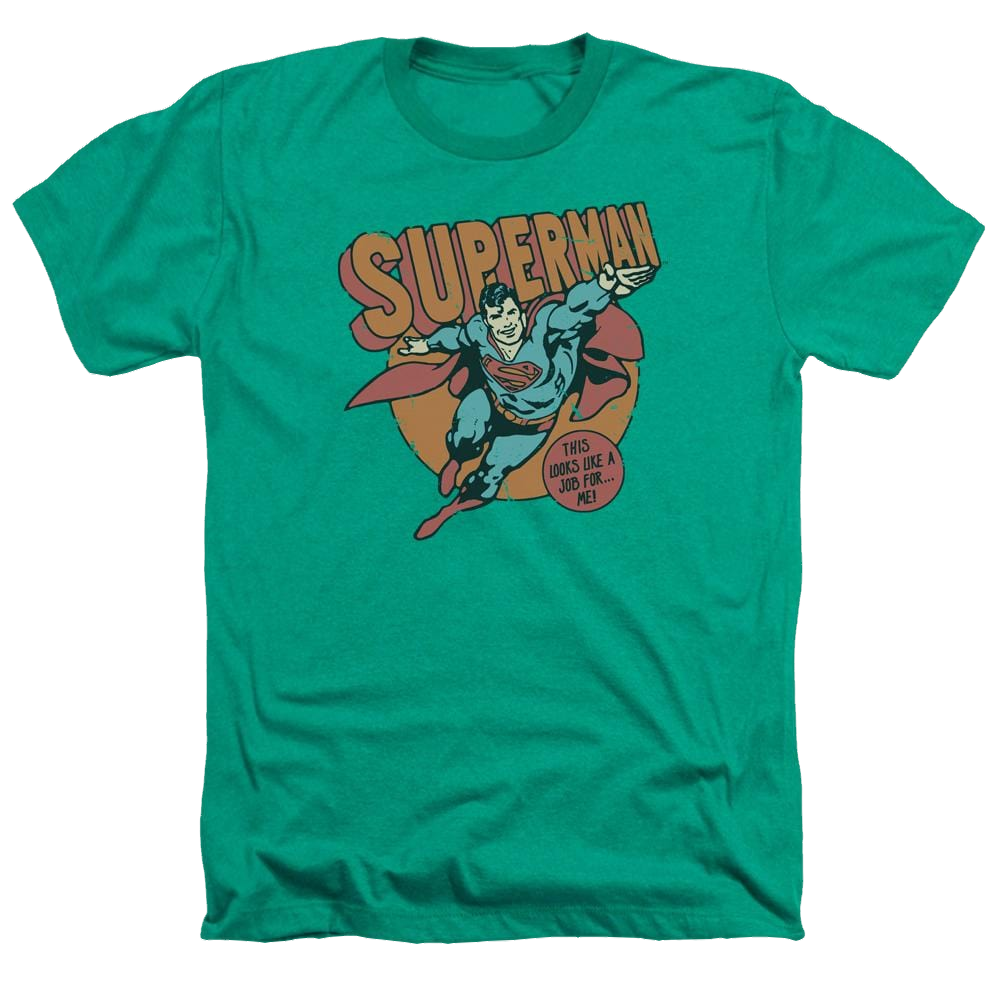 DC Comics Job For Me - Men's Heather T-Shirt Men's Heather T-Shirt Superman   