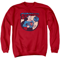 DC Comics Superman 64 - Men's Crewneck Sweatshirt Men's Crewneck Sweatshirt Superman   