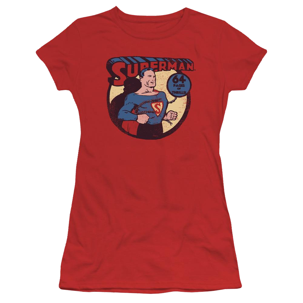 DC Comics Superman 64 - Juniors T-Shirt Juniors T-Shirt Superman   