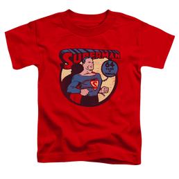Superman Man of Steel Superman 64 - Toddler T-Shirt Toddler T-Shirt Superman   