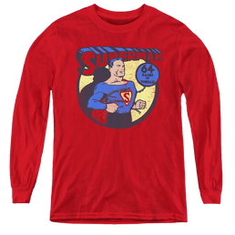 Superman 64 - Youth Long Sleeve T-Shirt Youth Long Sleeve T-Shirt Superman   