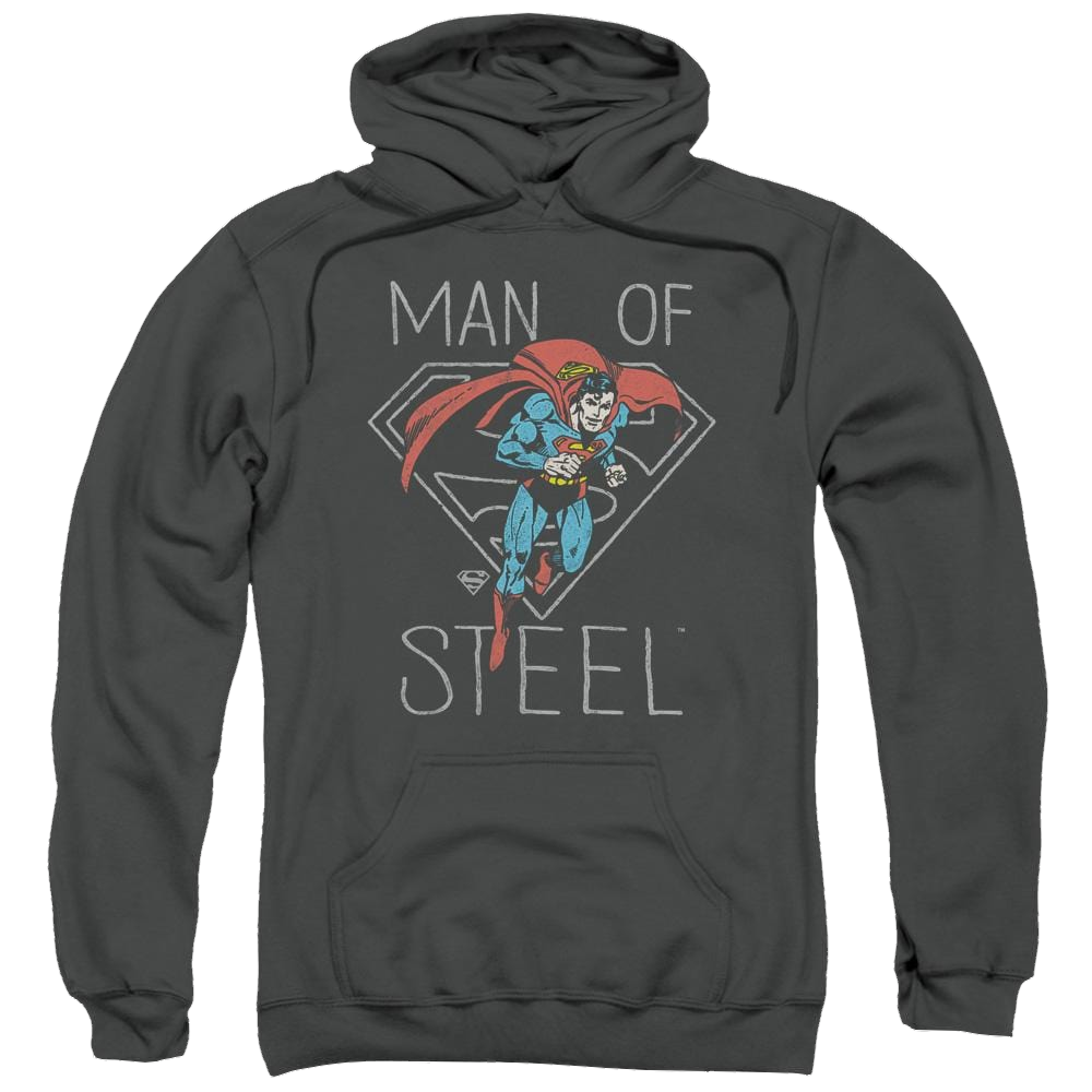DC Comics Hardened Heart - Pullover Hoodie Pullover Hoodie Superman   