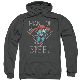 DC Comics Hardened Heart - Pullover Hoodie Pullover Hoodie Superman   