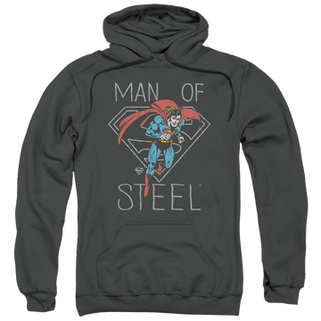 DC Comics Hardened Heart - Pullover Hoodie Pullover Hoodie Superman   