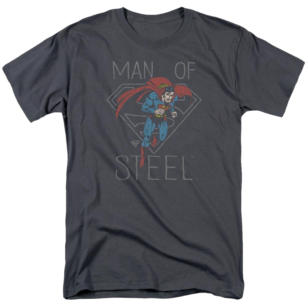 DC Comics Hardened Heart - Men's Regular Fit T-Shirt Men's Regular Fit T-Shirt Superman   
