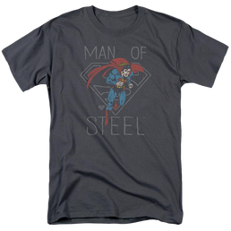 DC Comics Hardened Heart - Men's Regular Fit T-Shirt Men's Regular Fit T-Shirt Superman   