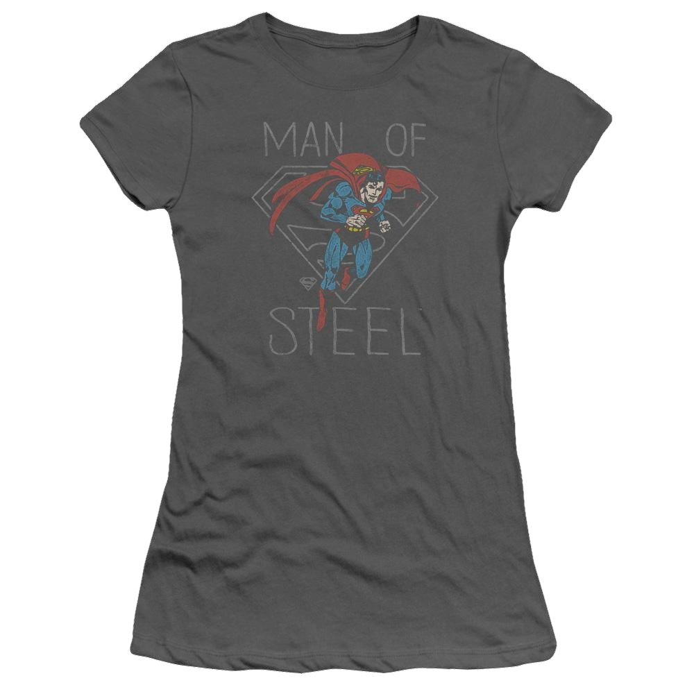 DC Comics Hardened Heart - Juniors T-Shirt Juniors T-Shirt Superman   