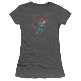 DC Comics Hardened Heart - Juniors T-Shirt Juniors T-Shirt Superman   