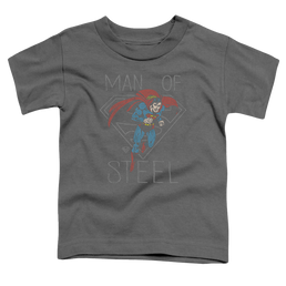 Superman Hardened Heart - Kid's T-Shirt Kid's T-Shirt (Ages 4-7) Superman   
