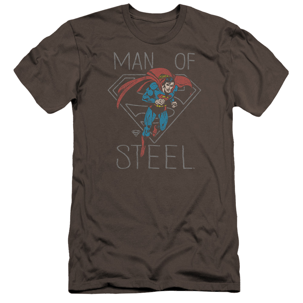 Superman Hardened Heart - Men's Premium Slim Fit T-Shirt Men's Premium Slim Fit T-Shirt Superman   