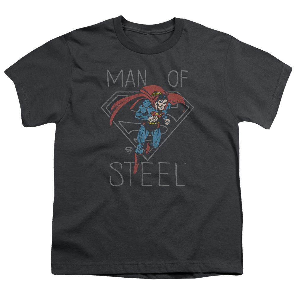 Superman Hardened Heart - Youth T-Shirt Youth T-Shirt (Ages 8-12) Superman   