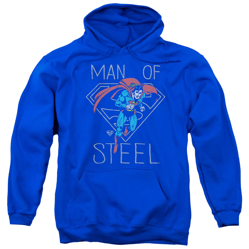 DC Comics Hardened Heart - Pullover Hoodie Pullover Hoodie Superman   