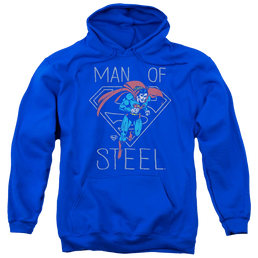 DC Comics Hardened Heart - Pullover Hoodie Pullover Hoodie Superman   