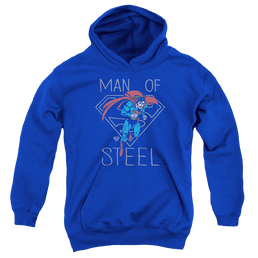 Superman Hardened Heart - Youth Hoodie Youth Hoodie (Ages 8-12) Superman   