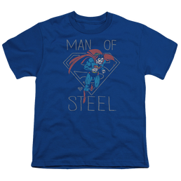 Superman Hardened Heart - Youth T-Shirt Youth T-Shirt (Ages 8-12) Superman   