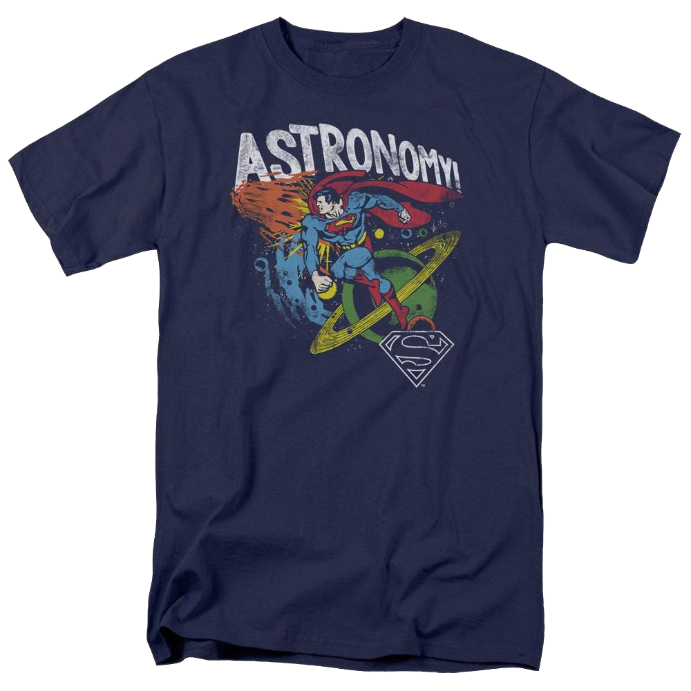 DC Comics Astronomy - Men's Regular Fit T-Shirt Men's Regular Fit T-Shirt Superman   