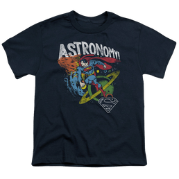 Superman Astronomy - Youth T-Shirt Youth T-Shirt (Ages 8-12) Superman   