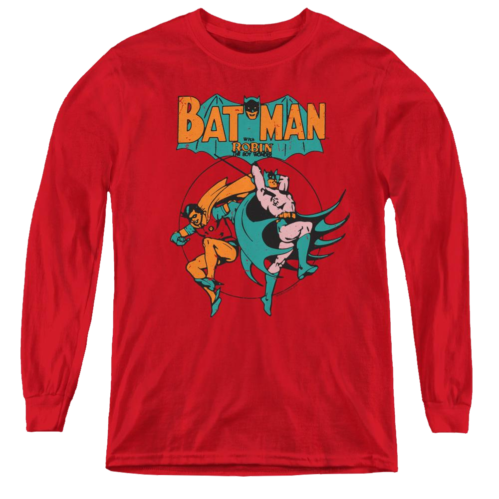 Dc Batman Starling Shock - Youth Long Sleeve T-Shirt Youth Long Sleeve T-Shirt Batman   