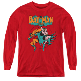 Dc Batman Starling Shock - Youth Long Sleeve T-Shirt Youth Long Sleeve T-Shirt Batman   