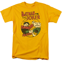 DC Comics Grudge Match - Men's Regular Fit T-Shirt Men's Regular Fit T-Shirt Batman   