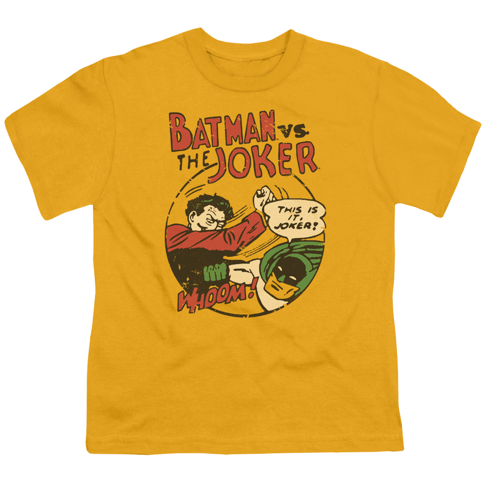 DC Batman Grudge Match - Youth T-Shirt Youth T-Shirt (Ages 8-12) Batman   