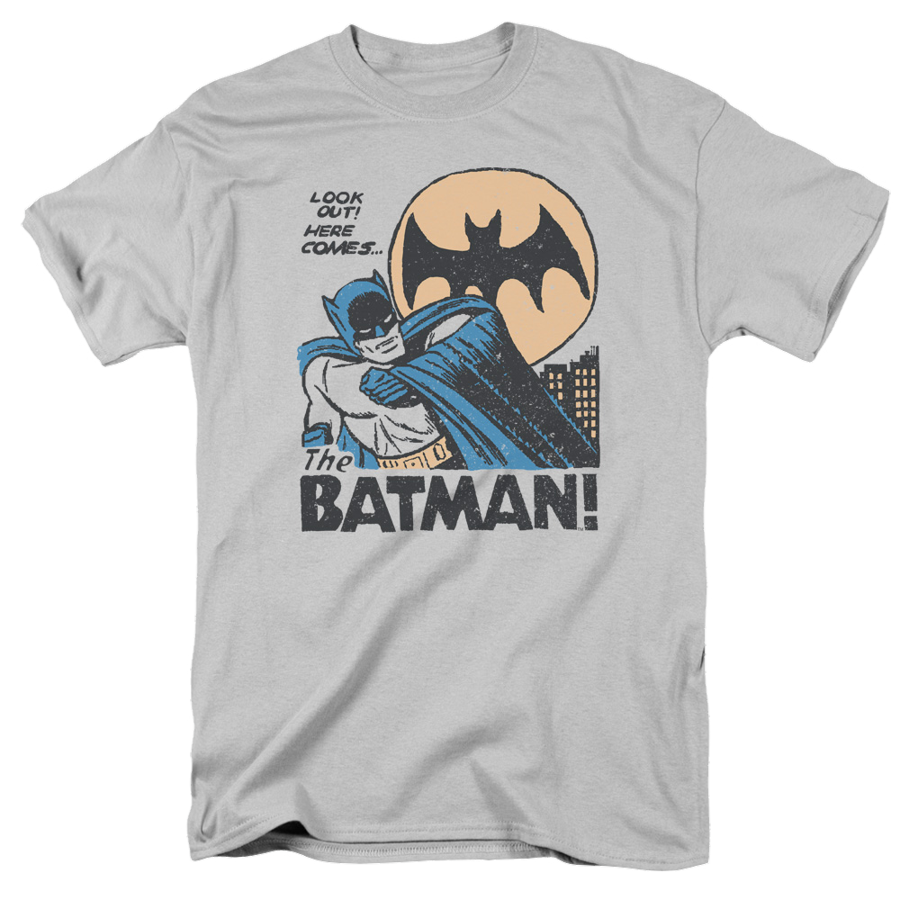 Dc Batman Look Out - Men's Regular Fit T-Shirt Men's Regular Fit T-Shirt Batman   