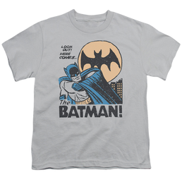DC Batman Look Out - Youth T-Shirt Youth T-Shirt (Ages 8-12) Batman   