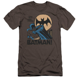 DC Batman Men's Premium Slim Fit T-Shirt Batman   