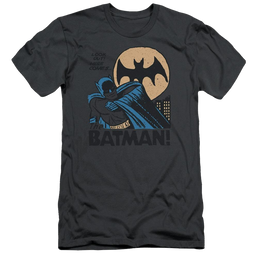 DC Comics Look Out - Men's Slim Fit T-Shirt Men's Slim Fit T-Shirt Batman   