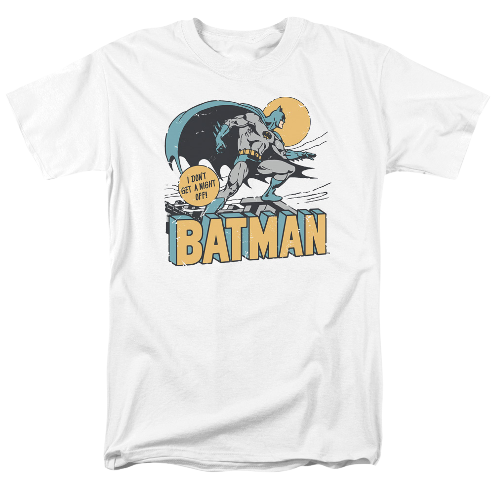 DC Comics Night Off - Men's Regular Fit T-Shirt Men's Regular Fit T-Shirt Batman   
