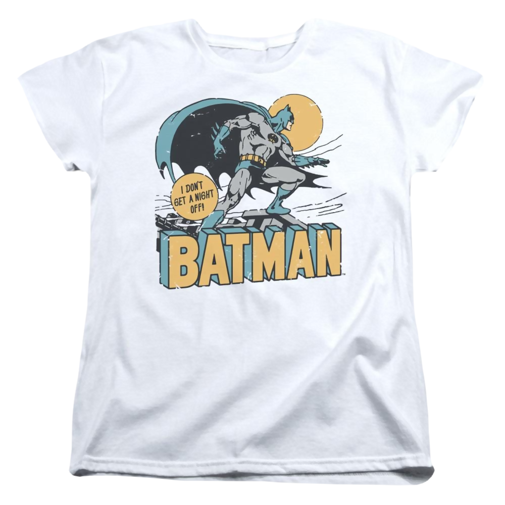 DC Comics Night Off - Women's T-Shirt Women's T-Shirt Batman   