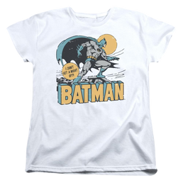 DC Comics Night Off - Women's T-Shirt Women's T-Shirt Batman   